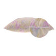 Cuscino HappyNest Farm, a fiori, rosa, 50x70 cm, 30% piumino, tipo classico